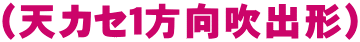 (天カセ1方向吹出形)