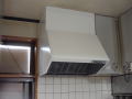 フロペラファン式レンジフード施工完成