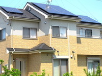 太陽光発電取り付け工事完了